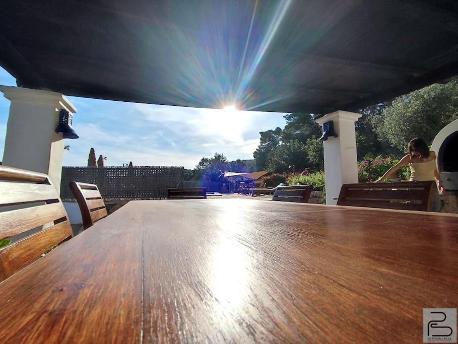 Casa Can Lluc Con Piscina, Jardin Y Vista Al Campo Sant Miquel de Balansat Zewnętrze zdjęcie