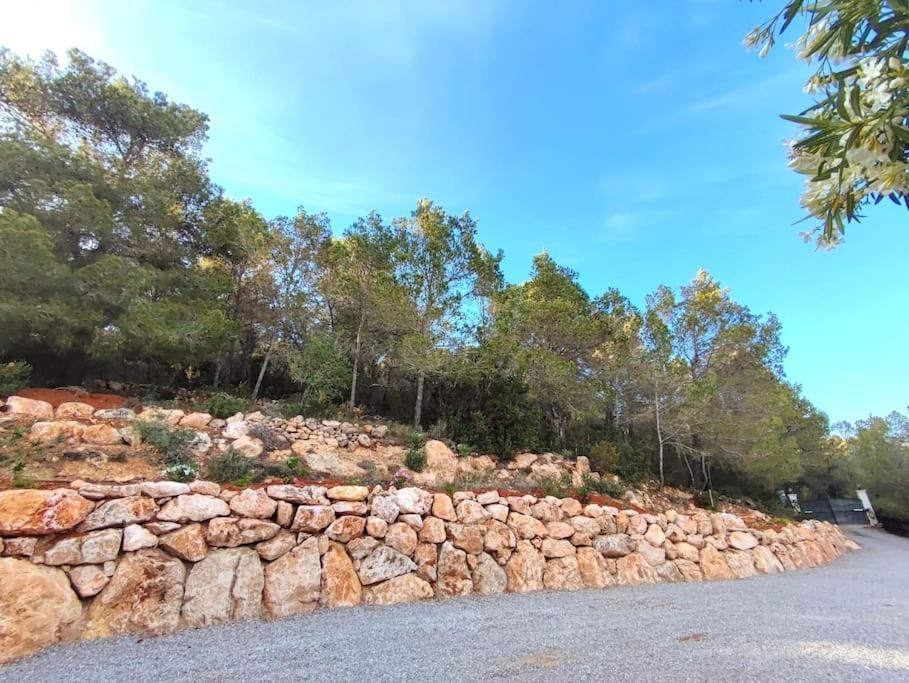 Casa Can Lluc Con Piscina, Jardin Y Vista Al Campo Sant Miquel de Balansat Zewnętrze zdjęcie