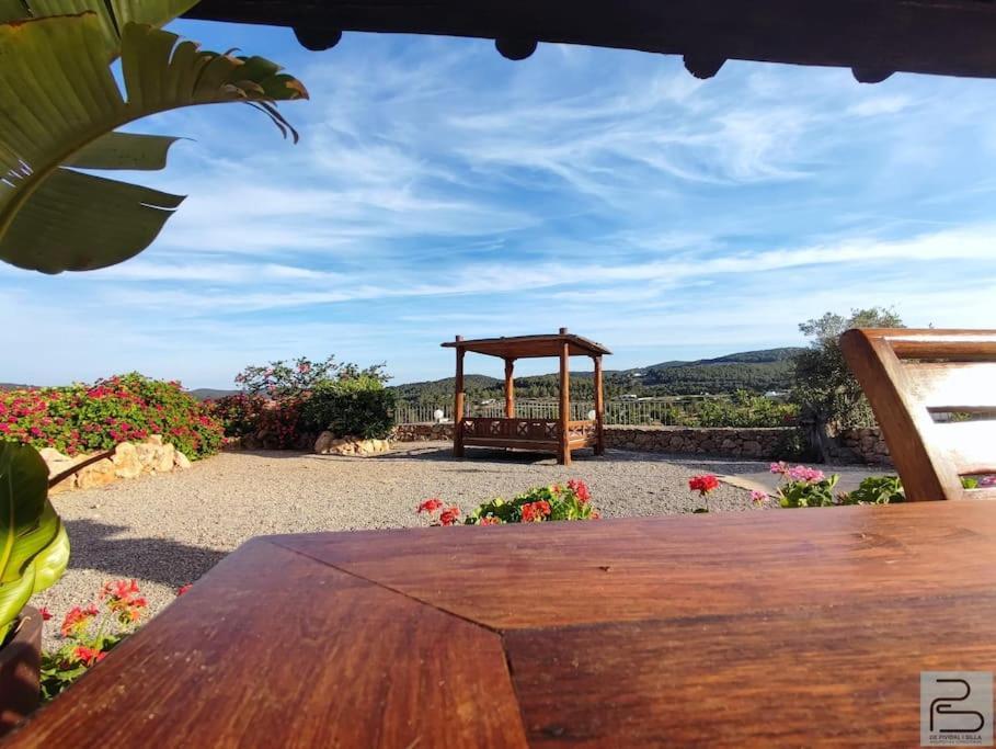 Casa Can Lluc Con Piscina, Jardin Y Vista Al Campo Sant Miquel de Balansat Zewnętrze zdjęcie