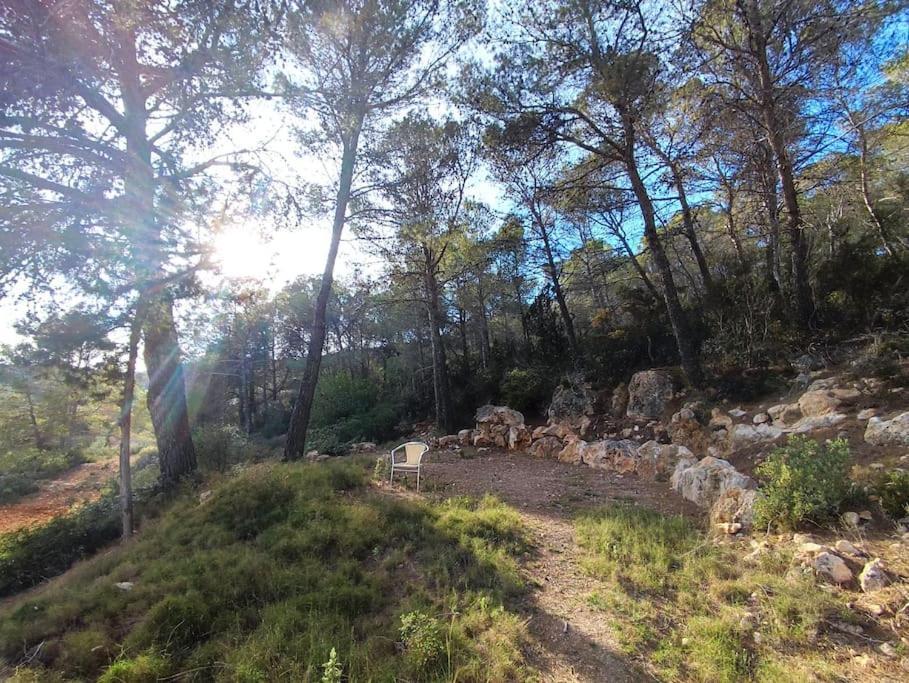 Casa Can Lluc Con Piscina, Jardin Y Vista Al Campo Sant Miquel de Balansat Zewnętrze zdjęcie