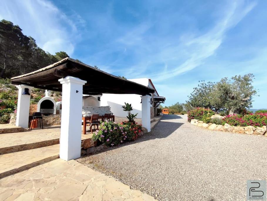 Casa Can Lluc Con Piscina, Jardin Y Vista Al Campo Sant Miquel de Balansat Zewnętrze zdjęcie