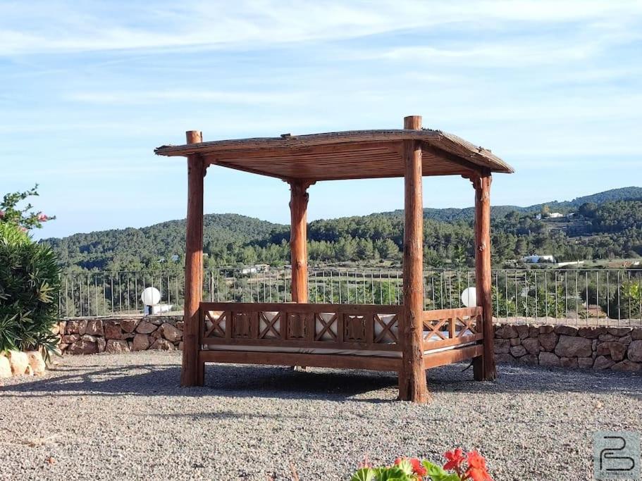Casa Can Lluc Con Piscina, Jardin Y Vista Al Campo Sant Miquel de Balansat Zewnętrze zdjęcie