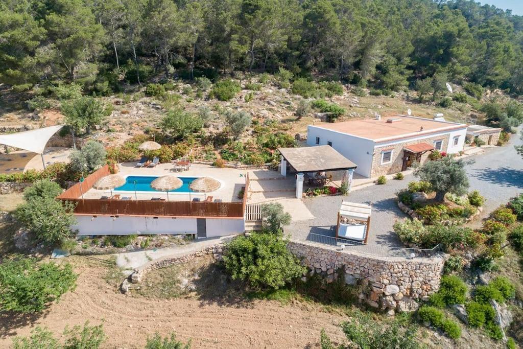 Casa Can Lluc Con Piscina, Jardin Y Vista Al Campo Sant Miquel de Balansat Zewnętrze zdjęcie