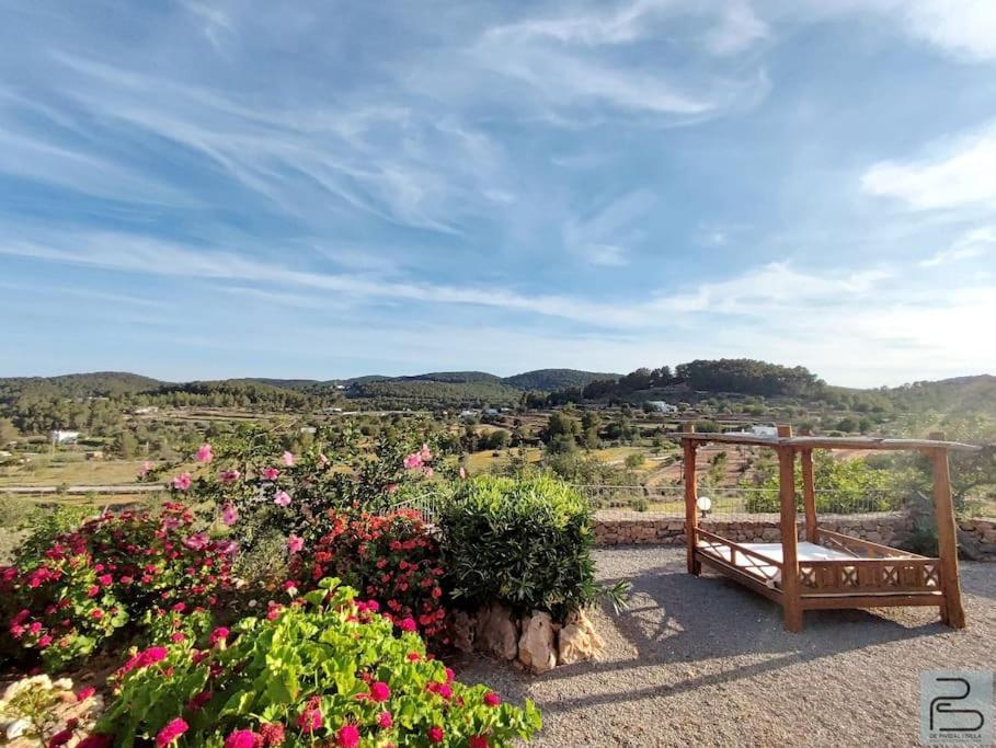 Casa Can Lluc Con Piscina, Jardin Y Vista Al Campo Sant Miquel de Balansat Zewnętrze zdjęcie