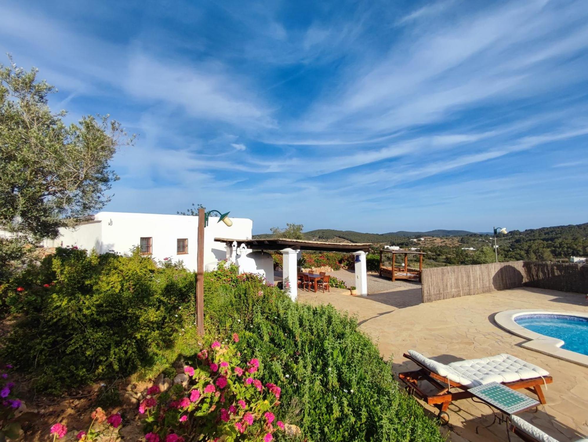Casa Can Lluc Con Piscina, Jardin Y Vista Al Campo Sant Miquel de Balansat Zewnętrze zdjęcie