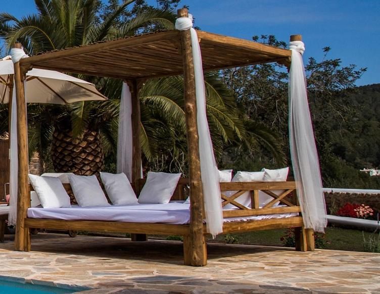 Casa Can Lluc Con Piscina, Jardin Y Vista Al Campo Sant Miquel de Balansat Zewnętrze zdjęcie