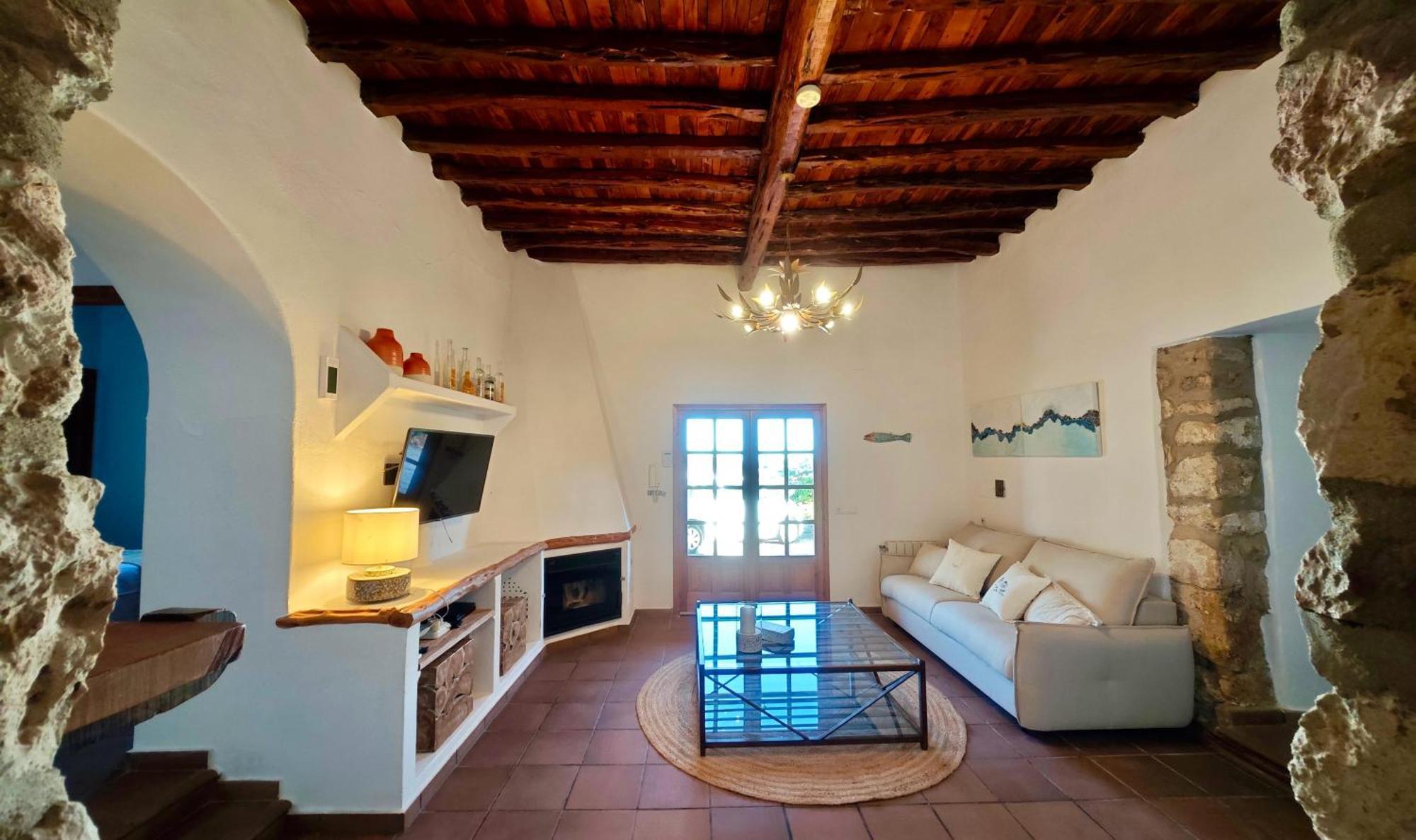 Casa Can Lluc Con Piscina, Jardin Y Vista Al Campo Sant Miquel de Balansat Zewnętrze zdjęcie