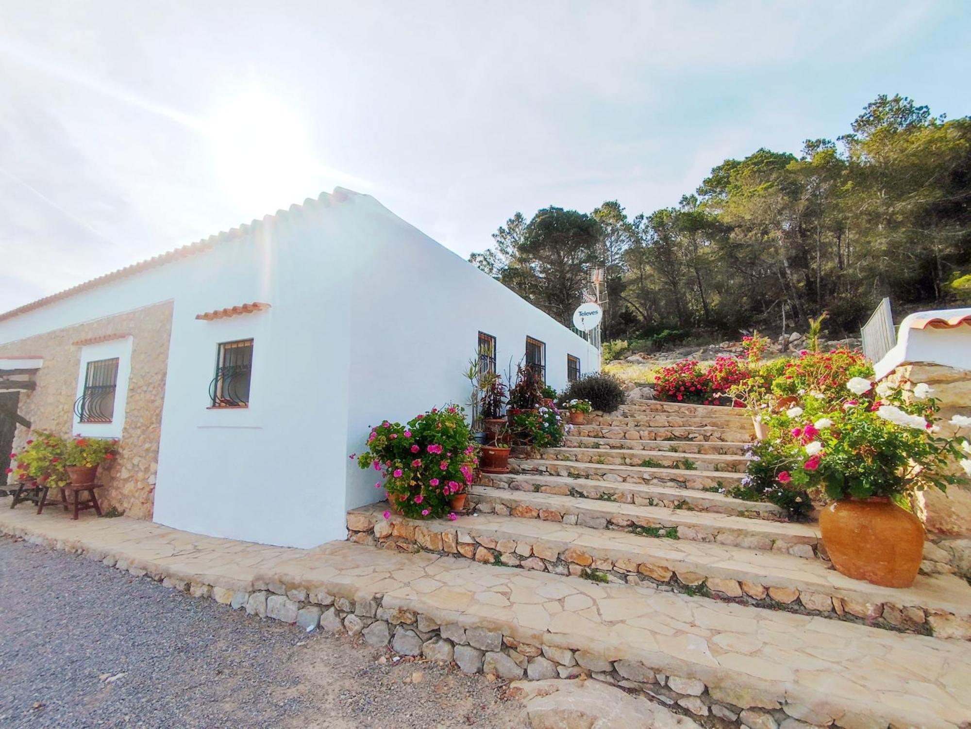 Casa Can Lluc Con Piscina, Jardin Y Vista Al Campo Sant Miquel de Balansat Zewnętrze zdjęcie