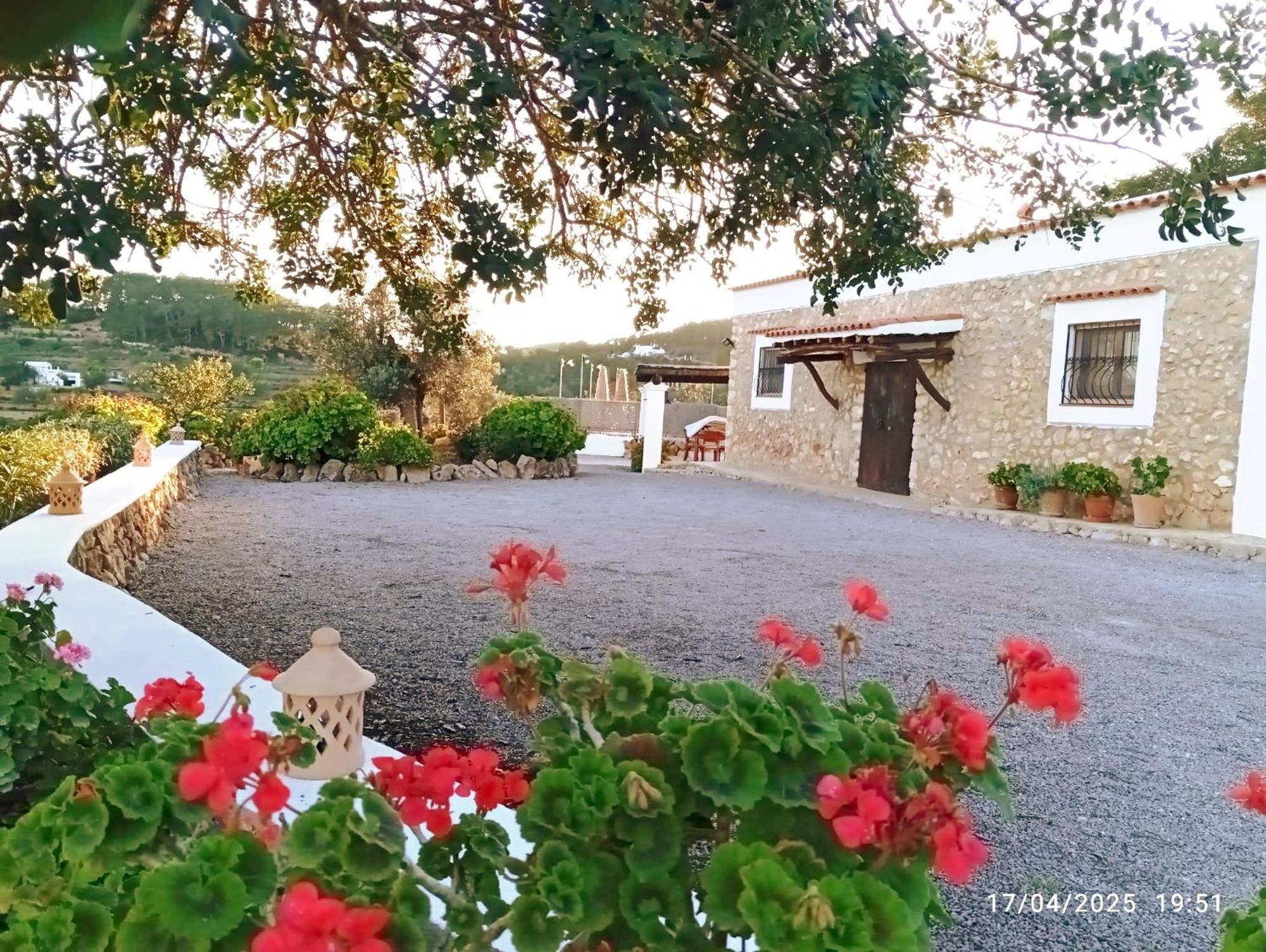 Casa Can Lluc Con Piscina, Jardin Y Vista Al Campo Sant Miquel de Balansat Zewnętrze zdjęcie